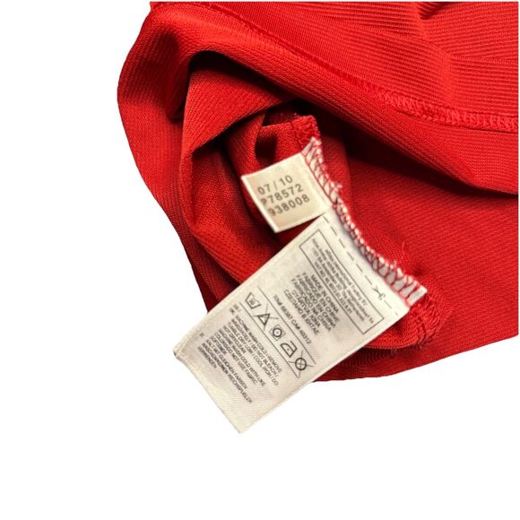 Adidas Climalite Men Polo Shirt Red Short Sleeve Collared Golf Light Size Large - Picture 9 of 10